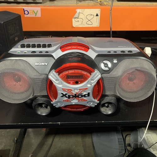 Sony xplod cfd g505 radio - sony, cfd-g505