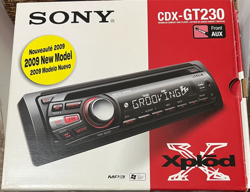 Sony xplod cdx gt230 lettore - xplod,