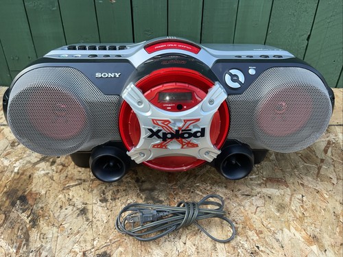 Sony xplod boombox cfd g505 - boombox, cfd-g505