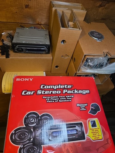 Confezione autoradio sony - confezione,