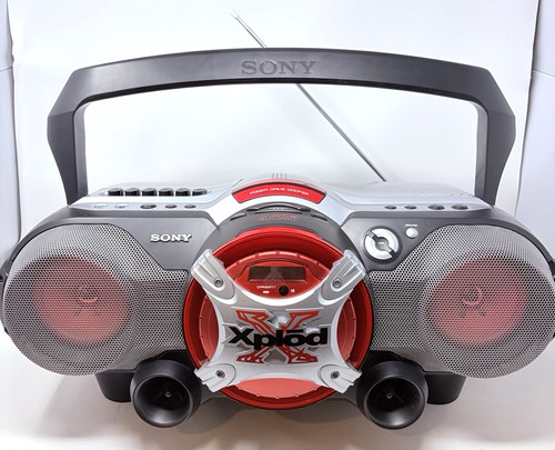 Vintage sony xplod red - vintage,