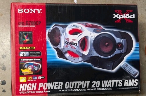 Sony xplod cfd g700cp - sony, cfd-g700cp