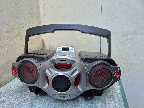 Stereo gettoblaster boom box - boom,