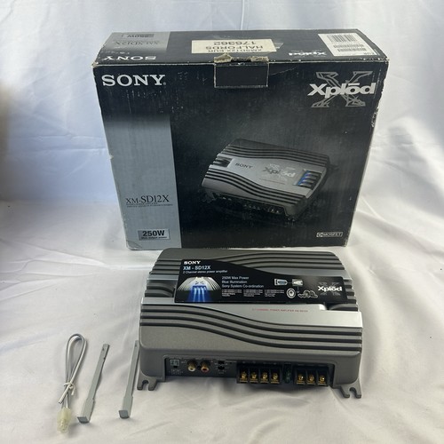 Sony xplod sd12x - xplod, xm-sd12x